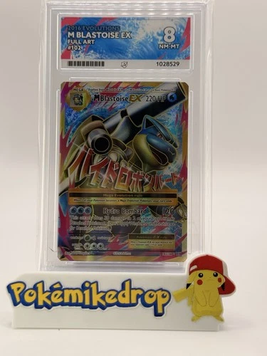 M Blastoise EX Full Art #102 ACE 8 Near Mint-Mint 2016 Pokemon English