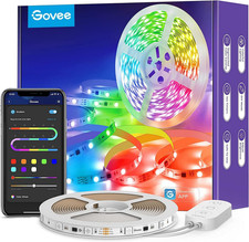 Govee RGBIC LED Strip 5m, Rainbow-Like Colour Picking LED Lights Model H6125