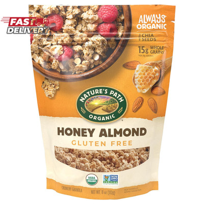 Nature'S Path Organic Honey Almond Granola, 11 Oz (Pack of 1), Gluten Free, Non-