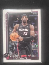 2025-26 Topps #75 Bam Adebayo Miami Heat
