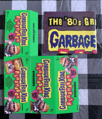   2010 Garbage pail kids Flashback 1 Box & Window Display Poster 
