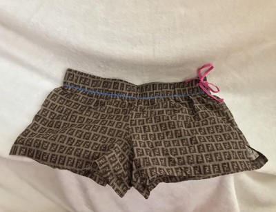 fendi monogram shorts