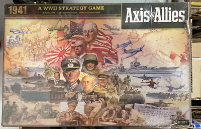 Avalon Hill Axis and Allies 1941 World War II Strategy Board Game For ...