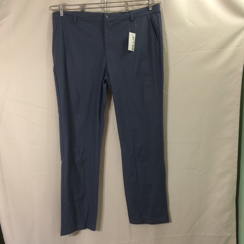 NUOVO Willit Pantalone Uomo Golf Casual Leggero Tasche Acciaio Blu Taglia 40x30 - Foto 2 di 6