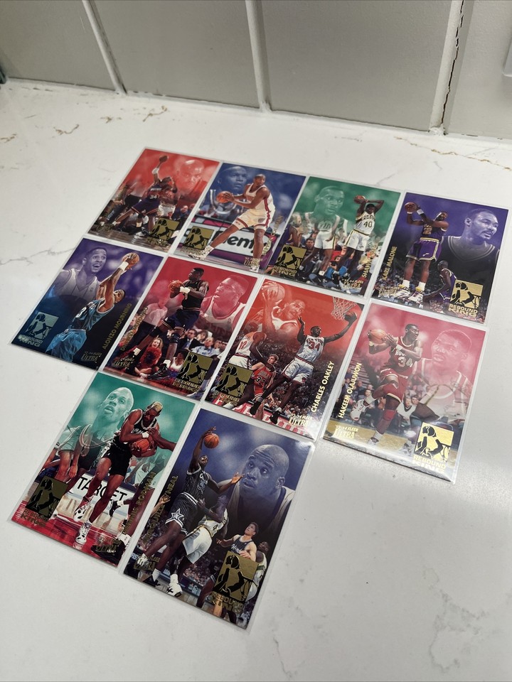 199394 Fleer Ultra Basketball "Rebound Kings" COMPLETE SET 10