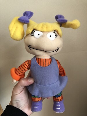 Rugrats◼️00sオールド◼️超特大アンジェリカぬいぐるみ◼️Angelica Vintage Rugrats 2000 Angelica Sing N Swing Karaoke Doll