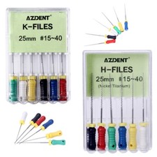 Dental Endo Canal de Ra z Manual Niti Ensanchador Limas 21/25mm 15 -40 