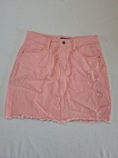 Ladies Skirt PrettyLittleThing Size 10 Pockets Pink 13825