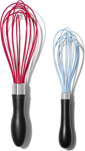 Good Grips 2Pc Silicone Whisk Set - Kitchen Cooking Utensils