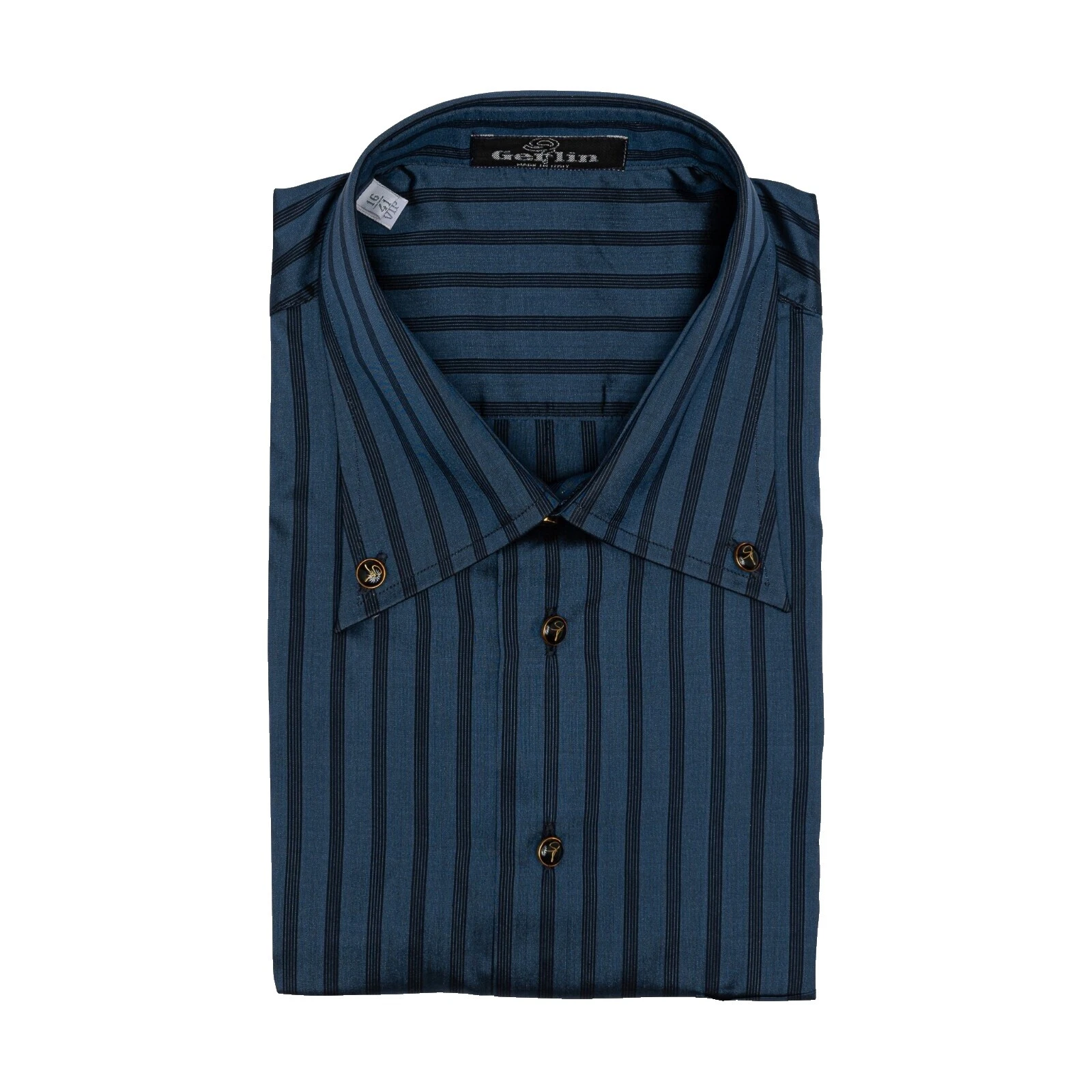 A rayas 100% seda Camisas de vestir para hombres