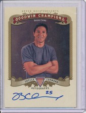 2012 Goodwin Champions Autograph - Brian Ching (Soccer) Auto