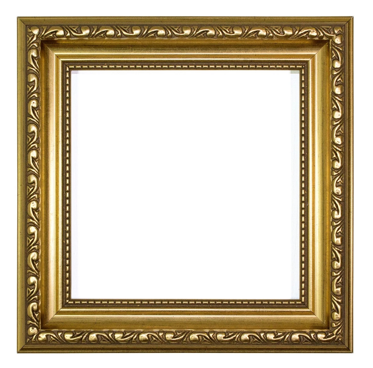 Ornate Shabby Chic Picture / photo / frame poster frame Instagram Square -  Gold