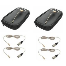 2 Osp 09 Beige Earset Cheek Microphones For Audio-technica Wireless Systems