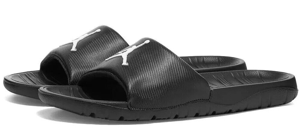 JORDAN MEN'S BREAK SLIDE SANDALS BLACK AR6374 010 | eBay JORDAN MEN'S BREAK SLIDE SANDALS BLACK AR6374 010 | eBay