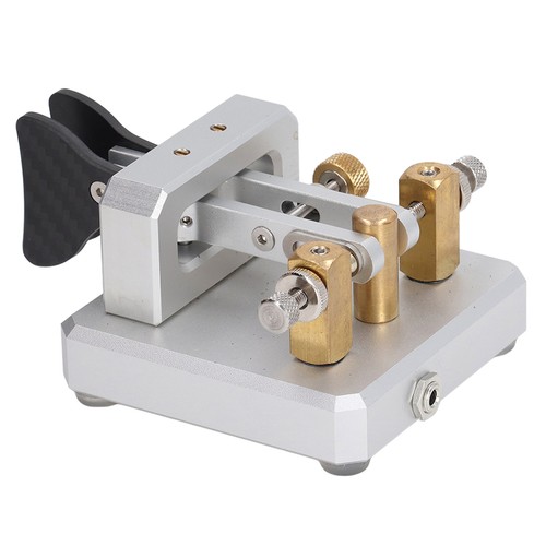 Aeun Morse Key Good Workmanship Easy Tapping Double Paddles CW Key Magnetic - Zdjęcie 10 z 23