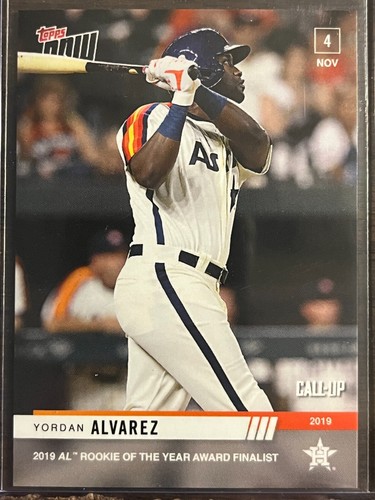 2019 Topps Now OS-20 Yordan Alvarez