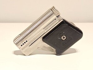 VINTAGE GUN PISTOL STYLE AUSTRIA CIGARETTES PETROL BENZIN LIGHTER "IMCO" 6900
