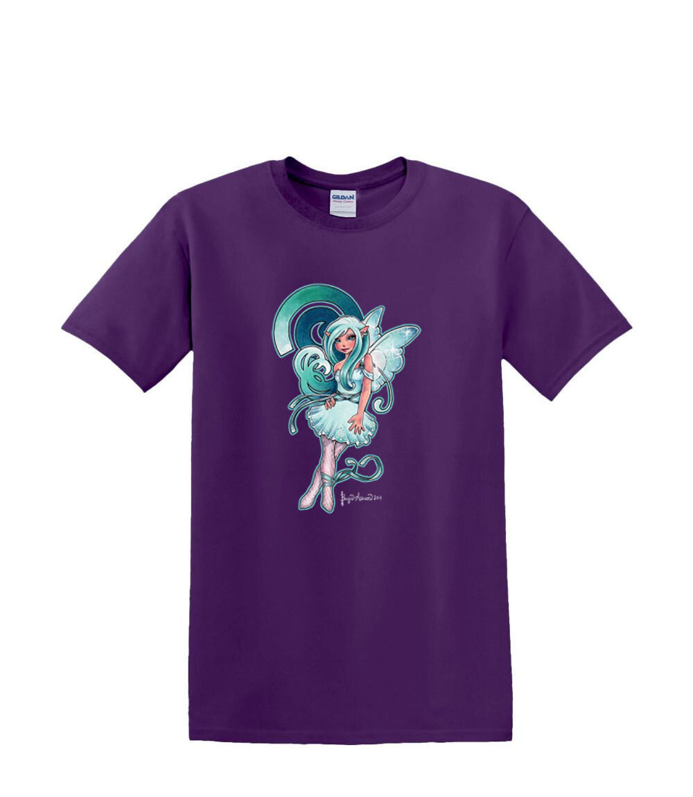 ALTRA T Shirt dalla S alla 2XL 3XL FAIRINA FUNKY fata spirale fantasia gotica divertente adulto