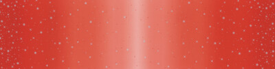 OMBRE FAIRY DUST Cherry Silver Star Quilt Fabric 10871-314M by 1/2 Yard V & Co