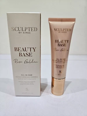 Sculpted By Aimee Beauty Base Rose Golden All In One Moisturising Primer 50ml