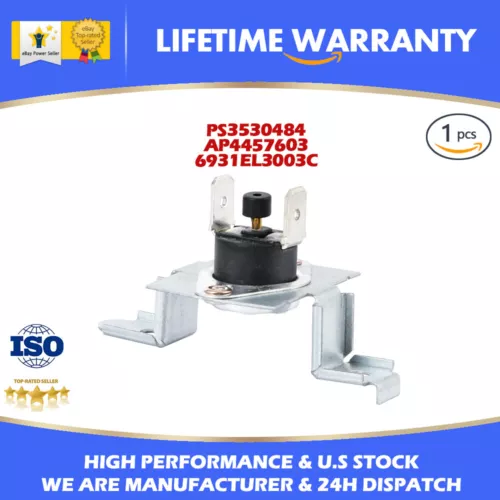 1Pcs 6931EL3003D For LG Dryer Limit Thermostat Thermal Fuse AP4440975 PS3530485