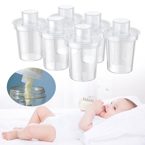 6pcs BPA Free Milk Powder Dispensers Portable Kid Snack Container