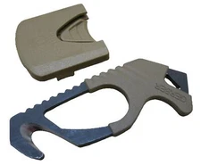 GERBER SEAT BELT STRAP CUTTER COYOTE BROWN RESCUE TOOL HOOK KNIFE FDE HARD MOUNT