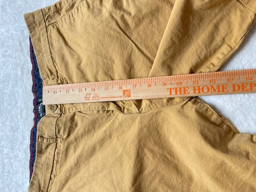 Pull & Bear pantaloncino uomo EU42(M) marrone tasca frontale tagliato casual chino - Foto 5 di 9