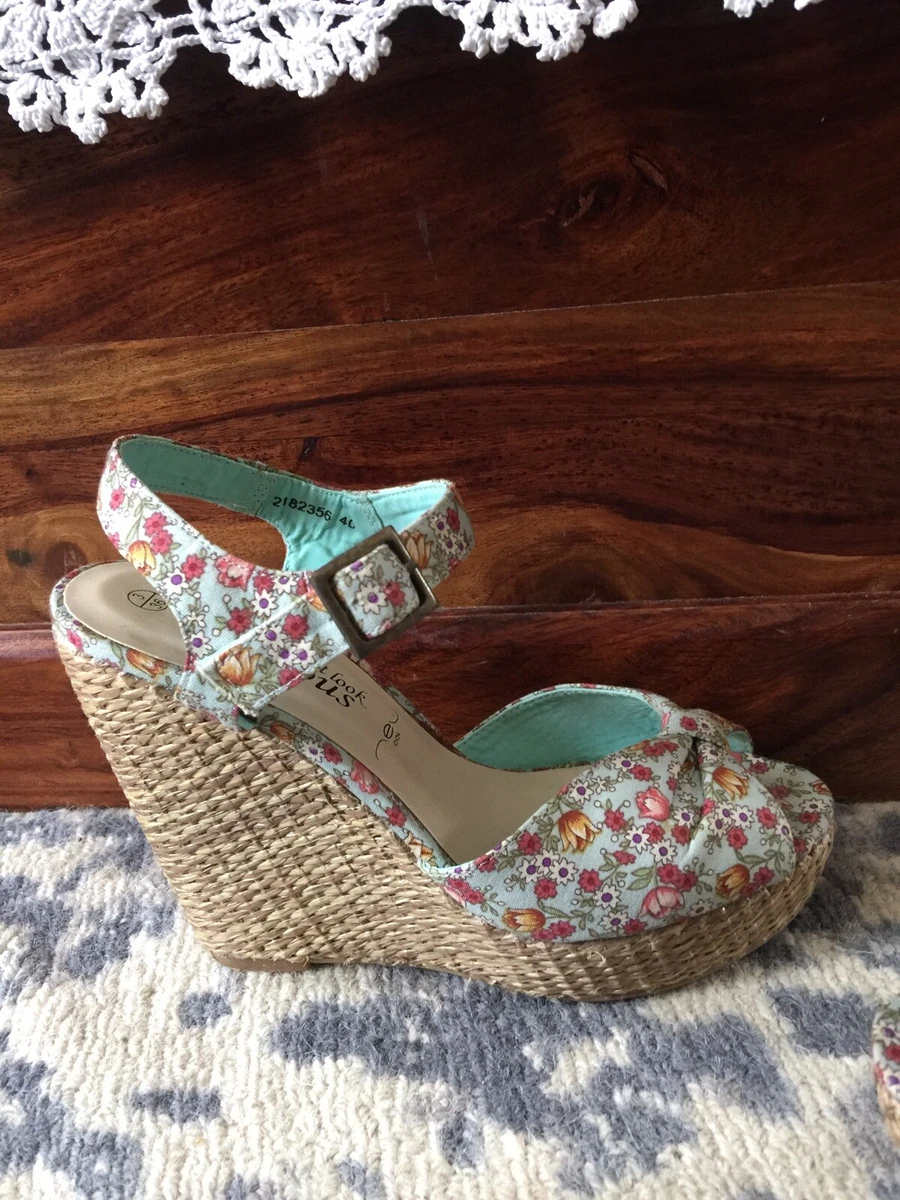 New look espadrille wedge sales