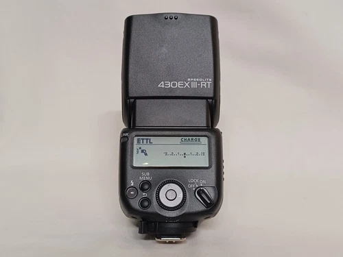 Canon Speedlite 430EX III-RT (DS401121) DSLR Camera Shoe Mount Flash - See Desc.