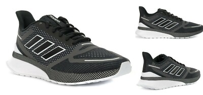 Adidas men's $100 Nova Fuse Running Shoes ee2965 Core Black-White Size 10 |  eBay