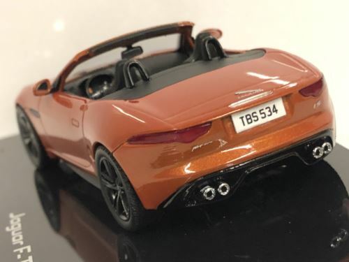 Ixo 1:43 Jaguar F-Type V8-S Cabriolé Año De Construcción 2013 Arena De Fuego Metalico 50jdcaftv8