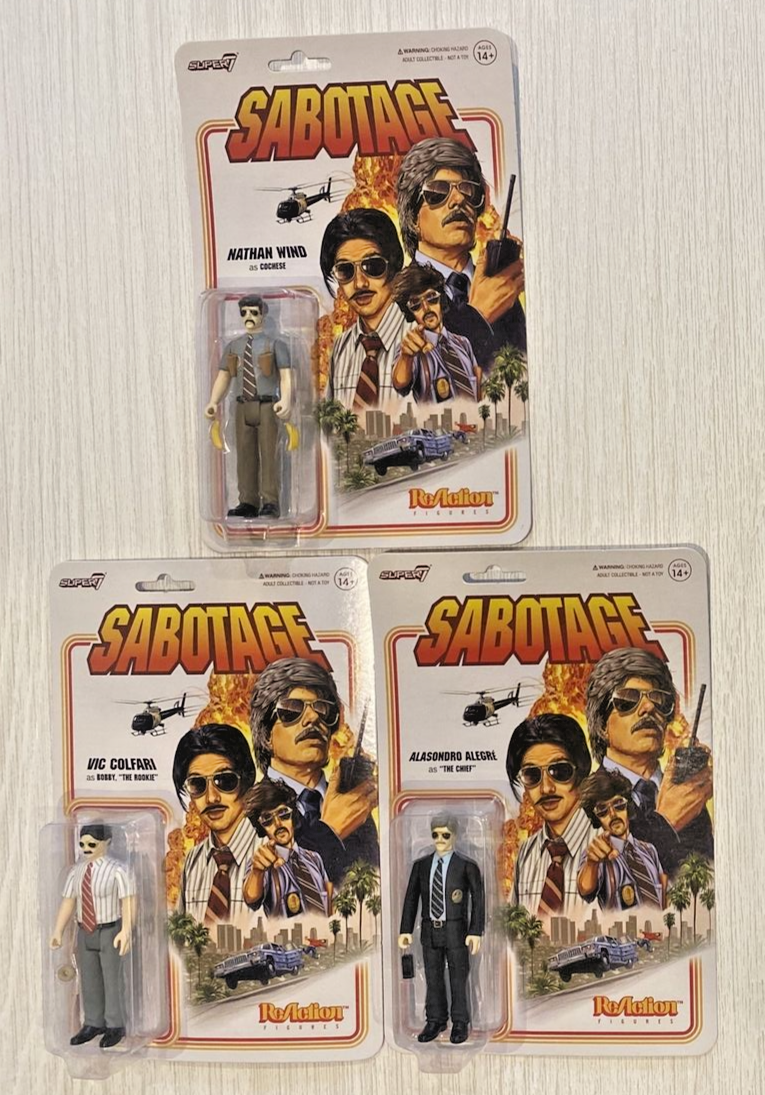 Super7 Beastie Boys Sabotage 3 Figure Set MCA Mike D Adrock