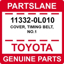 11332-0L010 Toyota OEM Genuine COVER, TIMING BELT, NO.1