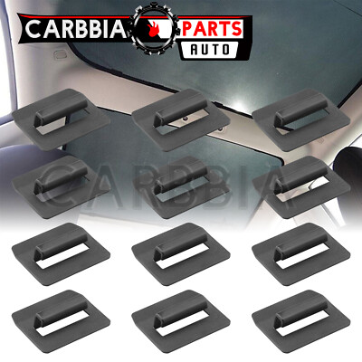 For Tesla Model Y Roof Sunshade Clips Skylight Split Shade Sun Block Clips