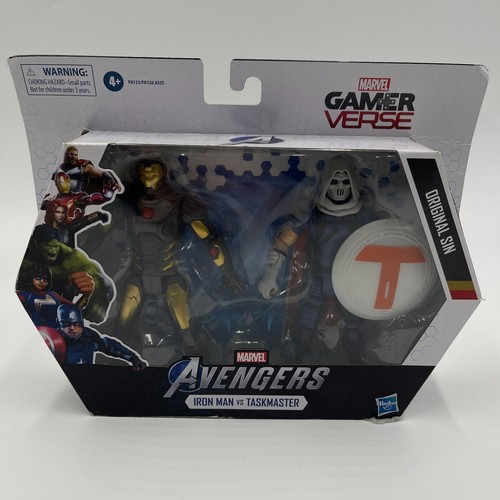Hasbro Marvel Gamerverse 6" Collectible Iron Man vs Taskmaster Action Figure Toy