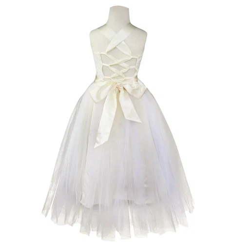 Flower Girl Dress Pageant Wedding Bridesmaid Formal Kids Party Princess Dresses - Picture 76 of 83