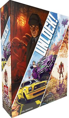 Unlock! Legendary Adventures 3 Part Escape Card Game ASMUNL09 Room Party Robin