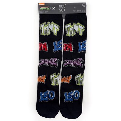 Odd Sox TMNT Crew Socks Mens Womens Teenage Mutant Ninja Turtles 90s
