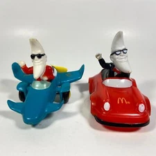 1988 McDonald's Mac Tonight Moon Men Set Of 2