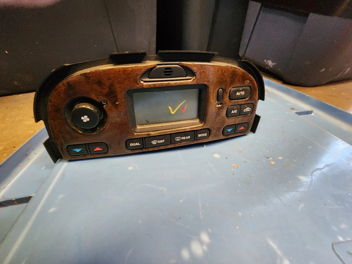 2005 jaguar s type cheap climate control module