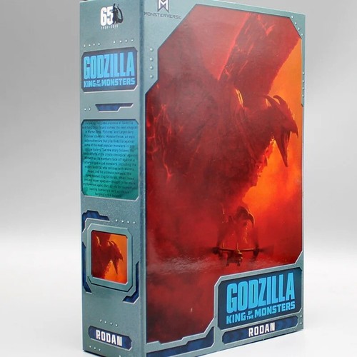 NECA Godzilla 2019 Modellino Rodan Mothra 7" King Of The Monsters PVC giocattoli - Foto 1 di 14