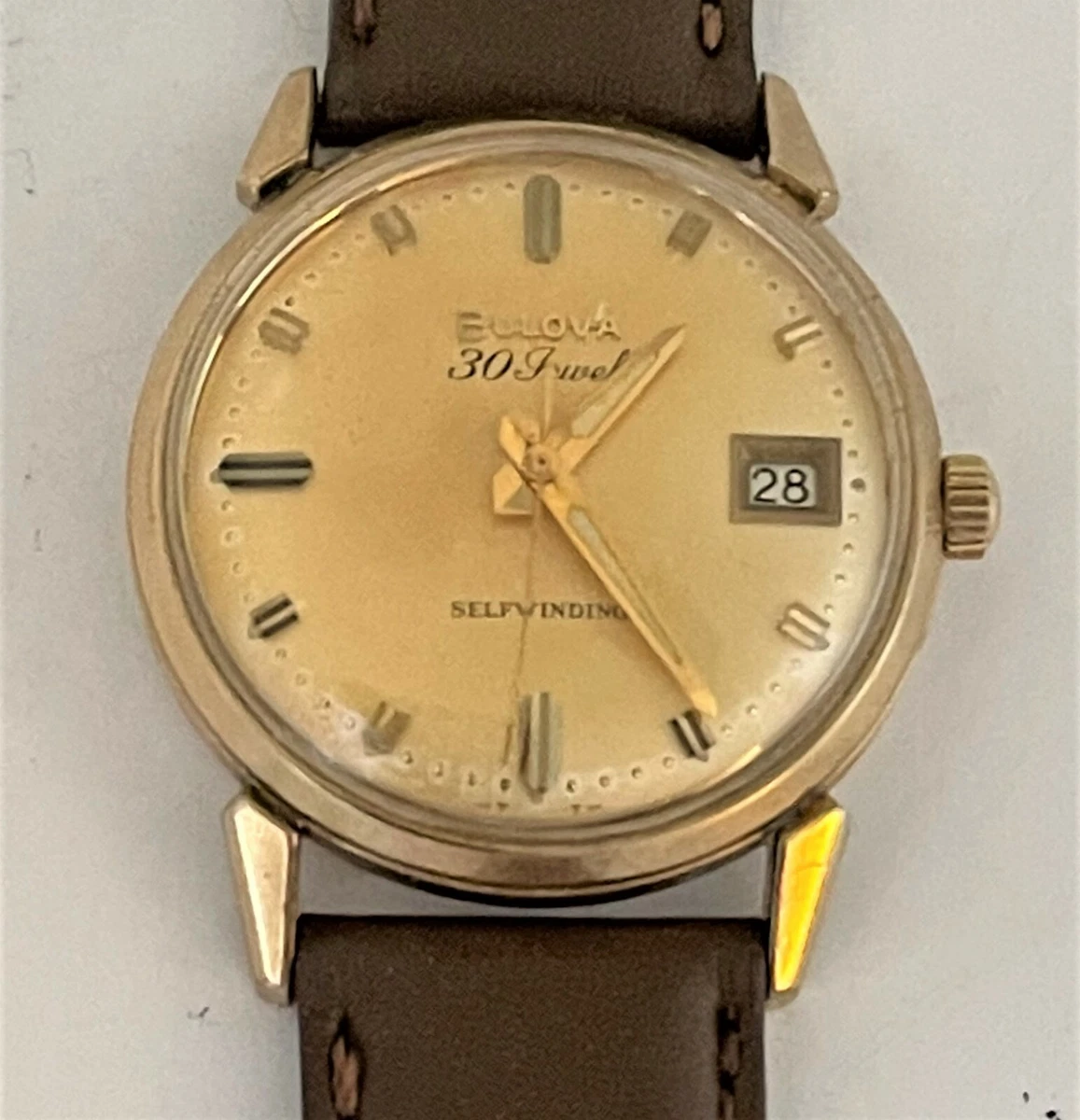 Vintage 1965 BULOVA 30 jEWELS Selfwinding Men s Watch Cal. 10COACD