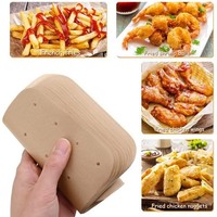 200 StüCk Eurowagens Airfryer Luftloch Backpapier-Einlagen FüR D