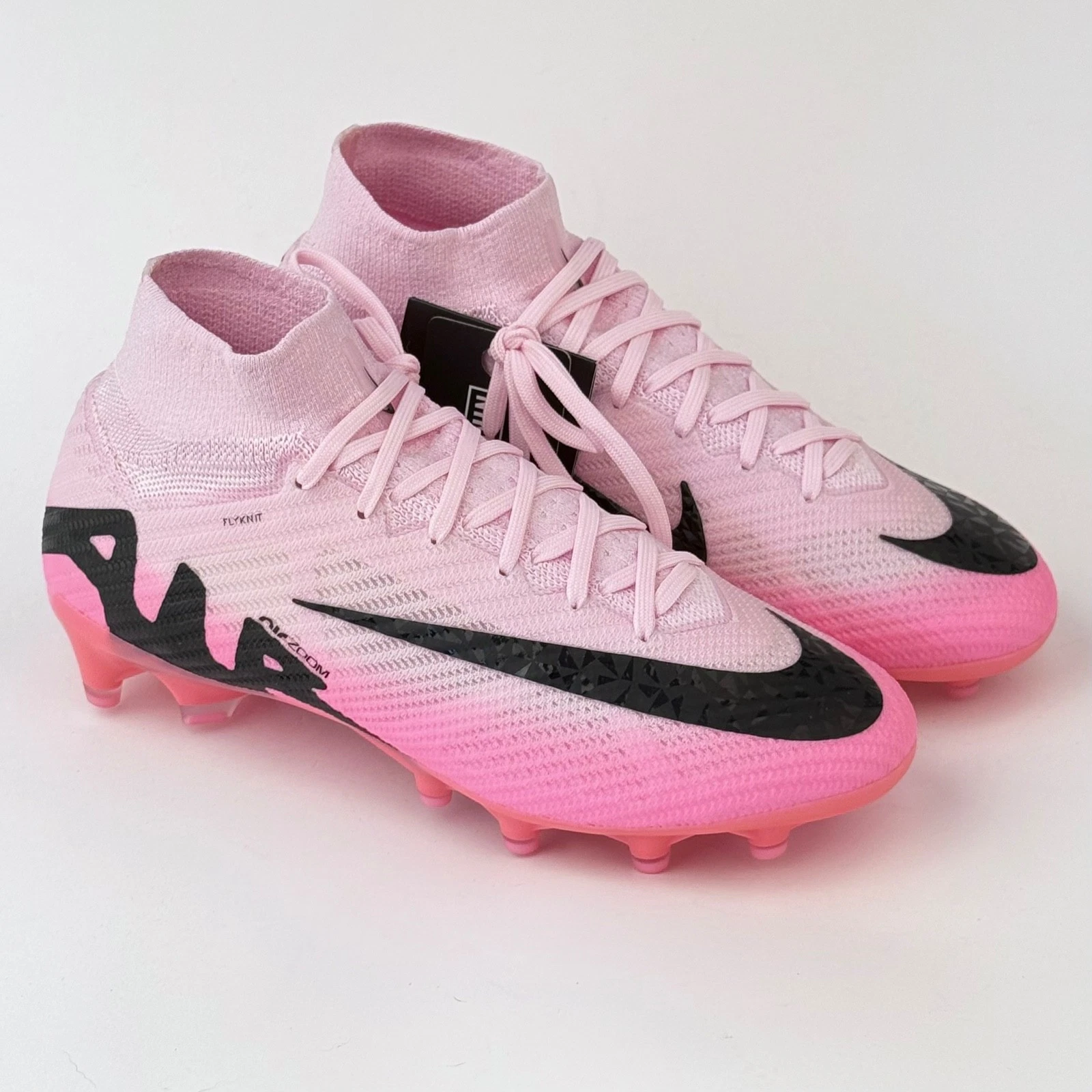 Nike Zoom Mercurial Superfly 9 Elite AG Soccer Cleats Pink FD0245-601