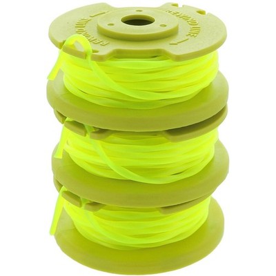 3 * Ersatz Faden Trimmer Spulen Schnur #AC80RL3 für Ryobi One + 18 V, 24 V, 40 V