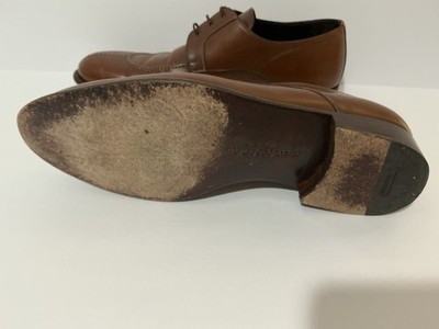 Atestoni Men Brown Leather Dress Shoes Dress Shoes For Men  display picture 3