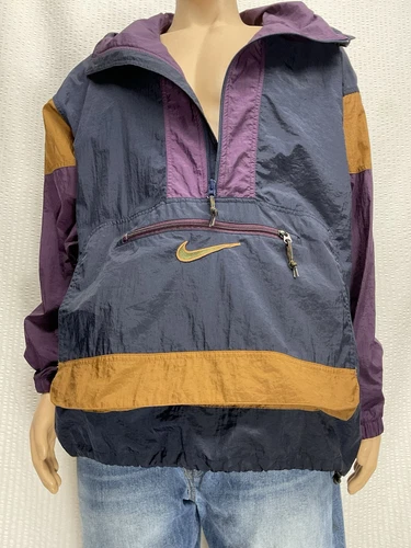 Chaqueta cortavientos embalable vintage Y2K NIKE ACG ANORAK gorpcore hombres M - Imagen 17 de 21