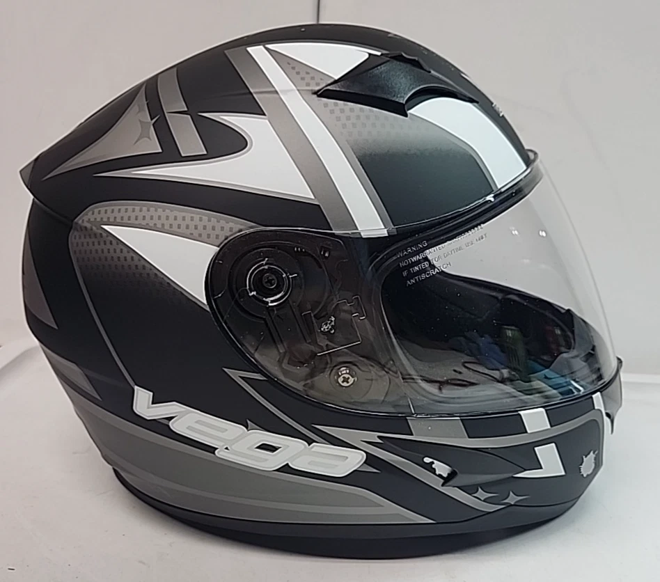 Capacete de motocicleta Vega V-Star Full Face tamanho grande com bolsa de armazenamento (LNC) - Imagem 4 de 4