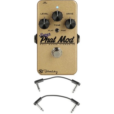 Keeley Super Phat Mod Full Range Transparent Overdrive Pedal with EBS Patch